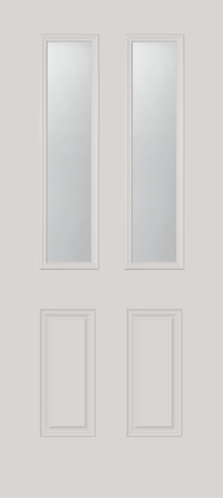 Clear 1 Lite Glass and Frame Kit (Half Sidelite 10" x 38" Frame Size) - Pease Doors: The Door Store