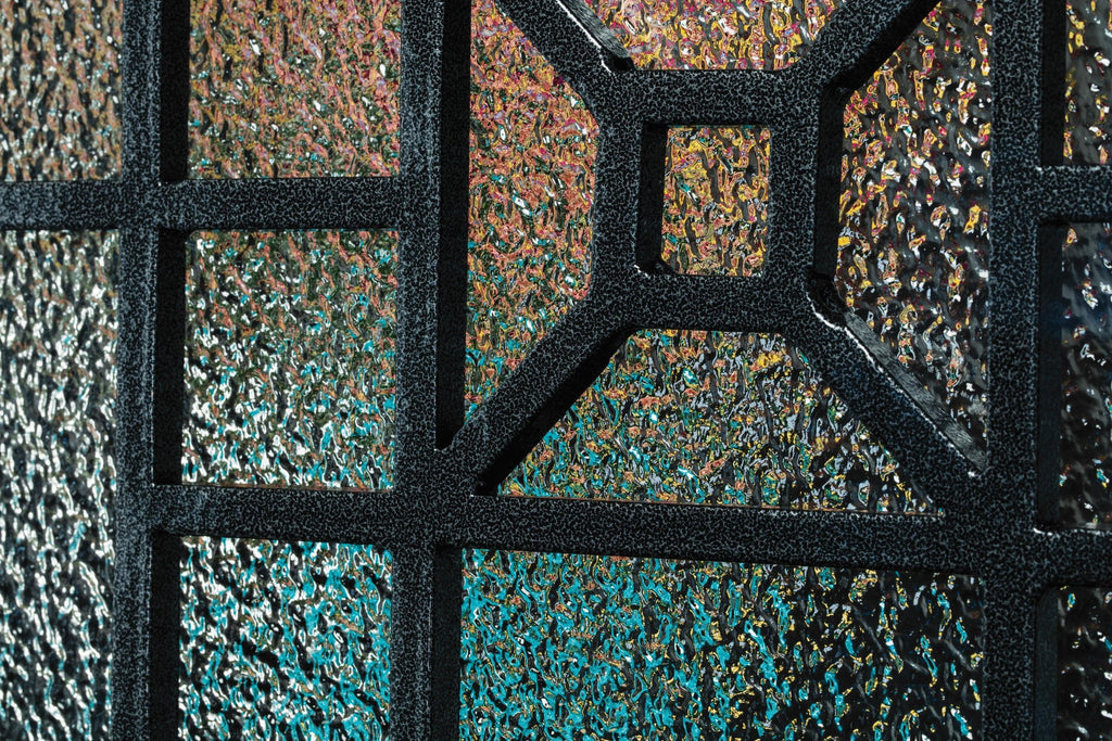 Lisbon Glass and Frame Kit (Half Lite 24" x 38" Frame Size) - Pease Doors: The Door Store