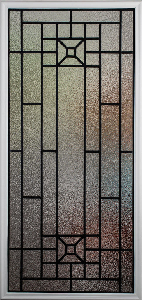 Lisbon Glass and Frame Kit (Full Sidelite 9" x 66" Frame Size) - Pease Doors: The Door Store