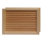 Chevron Basswood Door Louver Kit - Pease Doors: The Door Store