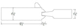 36" Mahogany Entry Door Slab (6 Panel) - Pease Doors: The Door Store