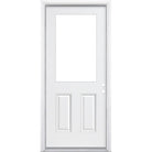 34" x 80" Prehung Smooth Fiberglass Entry Door System (6 Panel) - Pease Doors: The Door Store