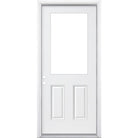 34" x 80" Prehung Smooth Fiberglass Entry Door System (6 Panel) - Pease Doors: The Door Store