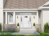 Saxon Glass and Frame Kit (Half Lite 24" x 38" Frame Size) - Pease Doors: The Door Store