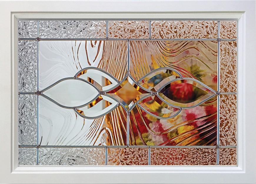 Saxon Glass and Frame Kit (Craftsman) - Pease Doors: The Door Store