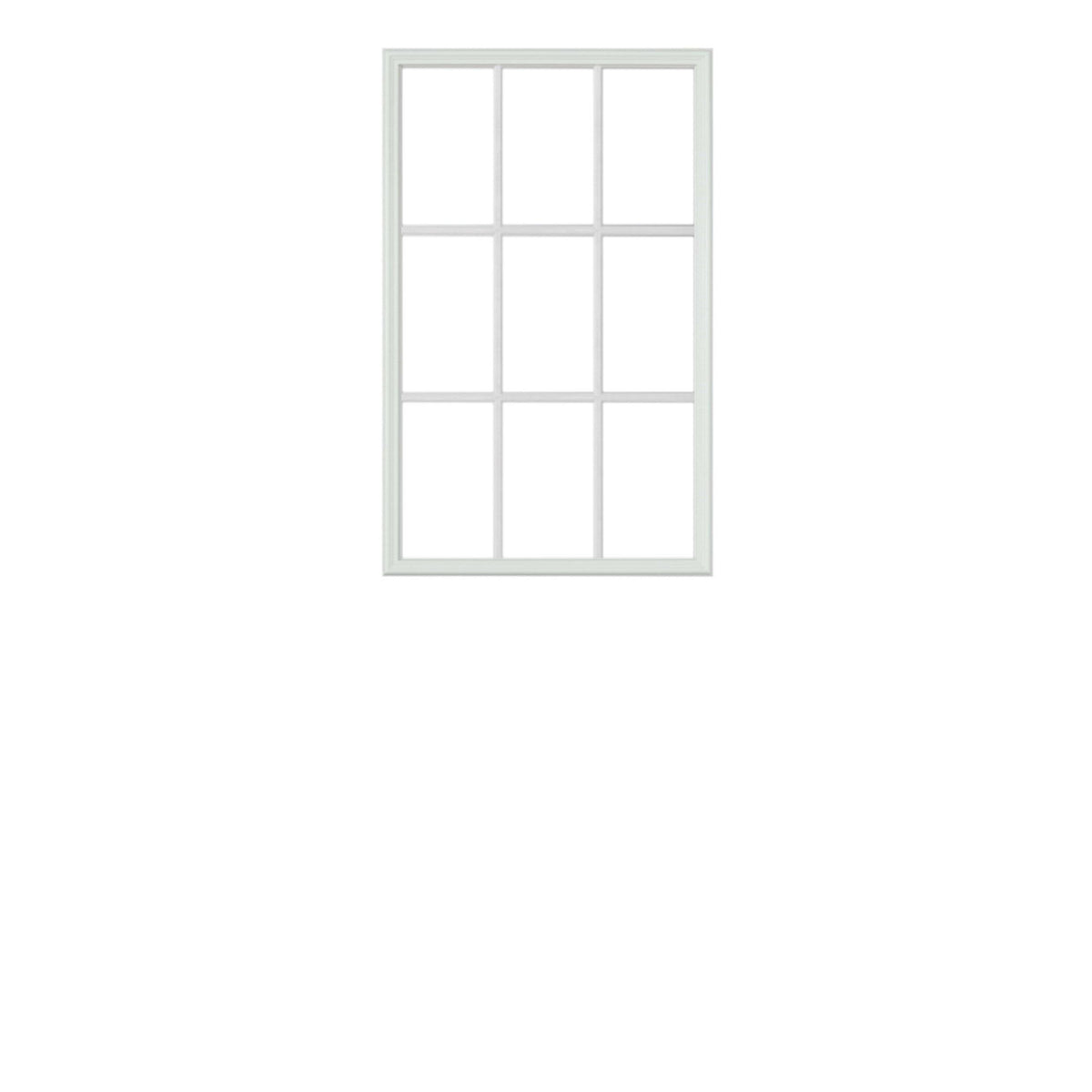 Half Lite Frame Kit with 9 Grids - Pease Doors: The Door Store